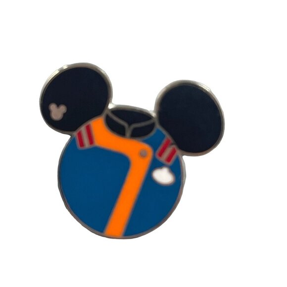 Disney Star Tours Cast Member Uniform Trading Pin Hidden Mickey Lapel Pin Badge - Picture 1 of 8